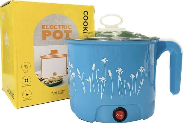 Radhe Electric Mini Cooker Steamer Cook pots for Cook Noodles/hot Pot/Rice Maker W174 Rice Cooker, Egg Cooker, Egg Boiler, Deep Fryer, Electric Pressure Cooker, Travel Cooker