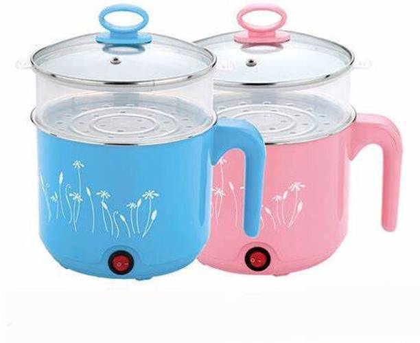 WAIRIT Electric Mini Cooker Steamer Cook pots for Cook Noodles/hot Pot/Rice Maker W118 Rice Cooker, Egg Cooker, Egg Boiler, Deep Fryer, Electric Pressure Cooker, Travel Cooker