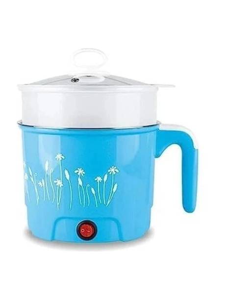 M.R.Fashion Electric Multifunction Cooking Pot 1.5 Litre Multi-Purpose Cooker Rice Cooker, Food Steamer, Egg Roll Maker, Travel Cooker, Egg Boiler, Egg Cooker
