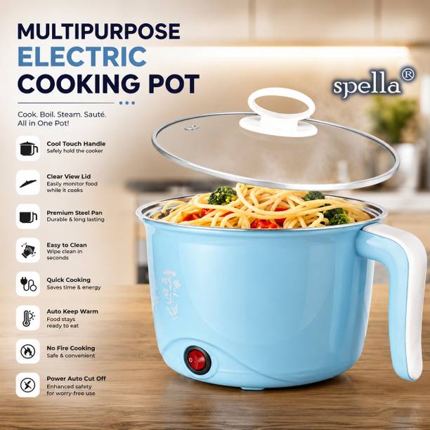 Spella Multipurpose Rice Cooker, Food Steamer