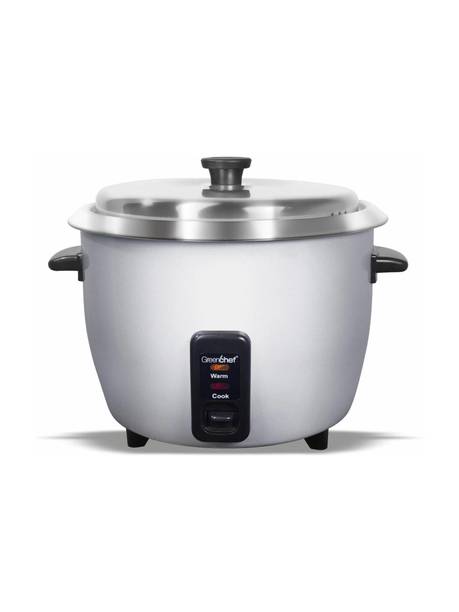 Greenchef Comet 1.8Litre Stainless Steel Single bowl Automatic Electric Rice Cooker with Steaming Feature