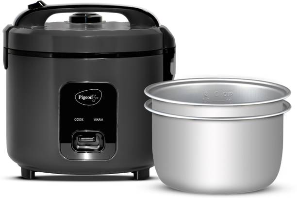 Pigeon 19004625 Electric Rice Cooker with Steaming Feature