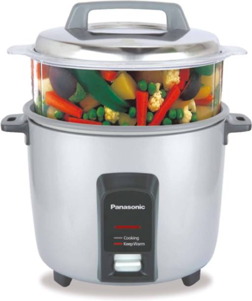 Panasonic SR-Y22FHS Electric Rice Cooker with Steaming Feature