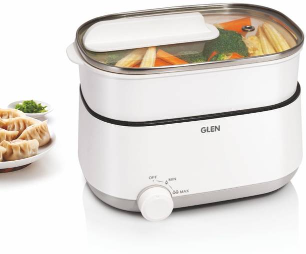Glen SA3051MFS |3 In 1 Multi Cooker|Food Steamer|600W|Vegetable Steaming Tray Food Steamer