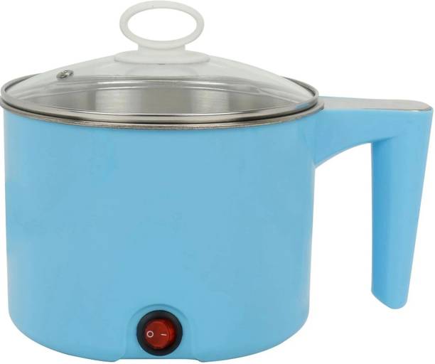 ND BROTHERS Portable Mini Multi-Cooker Hot Pot for Rice Steamer Egg Milk Boiler Rice Cooker, Food Steamer, Travel Cooker, Egg Boiler, Egg Cooker