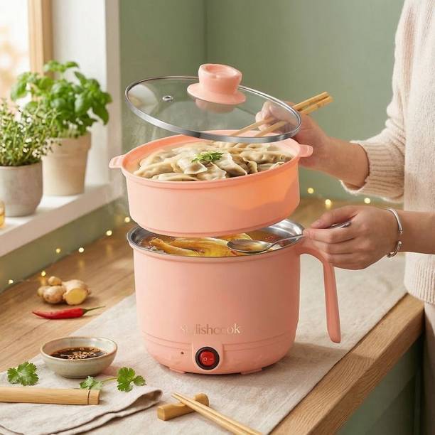 Allova coocker 10 Egg Cooker, Food Steamer, Rice Cooker, Slow Cooker, Travel Cooker, Egg Boiler