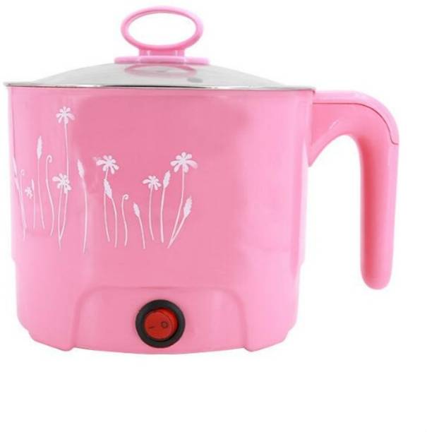 ND BROTHERS Mini Cooker Kettle with Glass Lid Base Concealed Base Multi-Purpose Cooking Travel Cooker, Egg Boiler, Egg Cooker