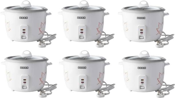 USHA RC18GS1 ( Pack of 6 ) Electric Rice Cooker