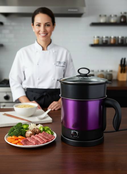 WAIRIT Electric Multi Cook Kettle with Steamer | Multipurpose Cooker| 3 Modes | W88 Egg Cooker, Food Steamer, Rice Cooker, Travel Cooker