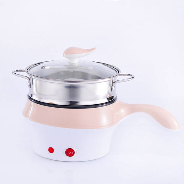 Deep Cuisine Electric Multifunction Cooking Pot 1.5 Litre Multi-Purpose Cooker Egg Cooker, Rice Cooker
