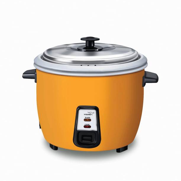 V-Guard VRCD 1.8 2CB ||2 Aluminium Cooking Pans||700- Watt ||Detachable Power Cord, Electric Rice Cooker
