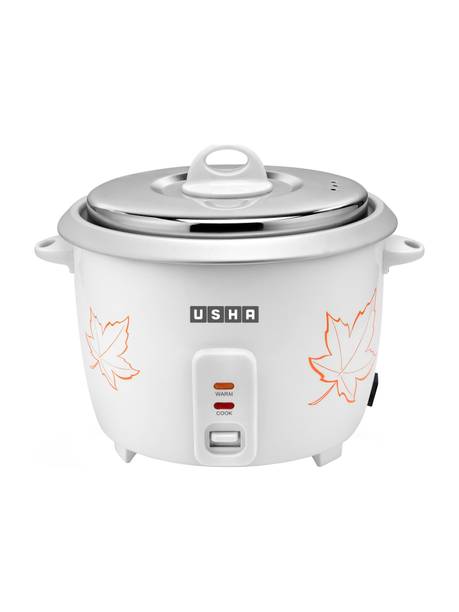 USHA RC18SS1 D Electric Rice Cooker with Steaming Feature