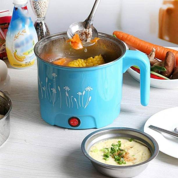 WAIRIT Electric Mini Cooker Steamer Cook pots for Cook Noodles/hot Pot/Rice Maker W123 Rice Cooker, Egg Cooker, Egg Boiler, Deep Fryer, Electric Pressure Cooker, Travel Cooker