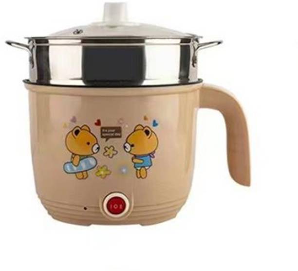 GAMADIYN BAZAAR Electric Cooking Pot Non-Stick Cooker, Egg Boiler Rice Cooker, Multi Cooker Multi Cooker Electric Kettle