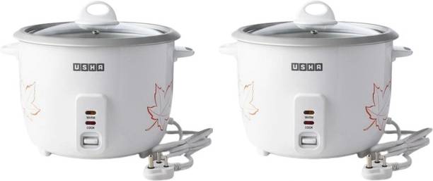 USHA RC18GS1 ( Pack of 2 ) Electric Rice Cooker