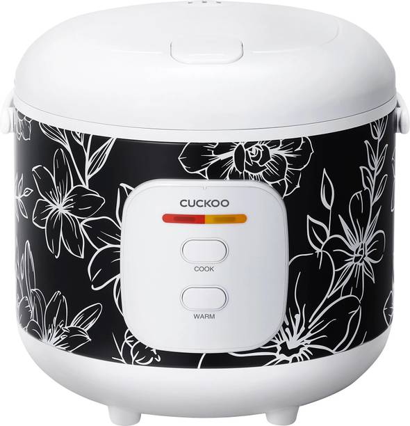 CUCKOO Electric Rice Cooker 1.8 Litre 10 Cups Uncooked Rice Capacity Serves 2-10 People Electric Rice Cooker with Steaming Feature