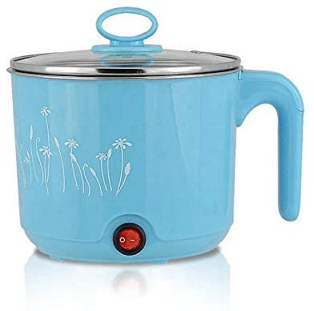 Modexaglobal Multifunction Cooking Pot Noodle Maker Egg Boiler for Home, Office and Travel Food Steamer, Rice Cooker, Travel Cooker