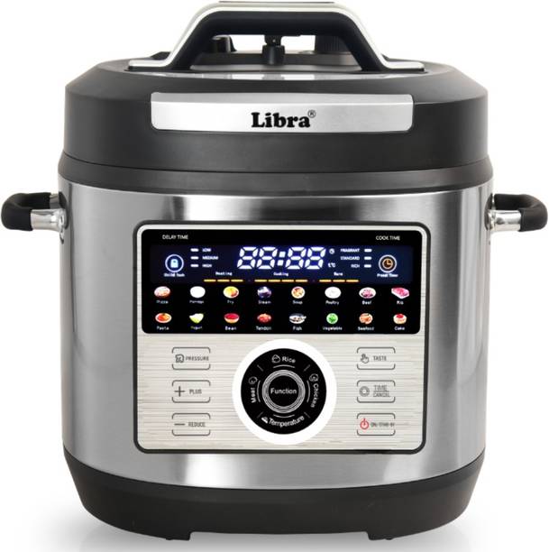 LIBRA 19 in 1 & Manual Heat and Time settings Electric Pressure Cooker