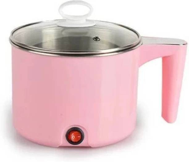 ND BROTHERS Electric Multifunction Cooking Pot 1.5 Litre Multi-Purpose Cooker Egg Cooker, Travel Cooker, Slow Cooker, Rice Cooker, Food Steamer, Egg Boiler