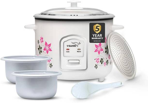 V-Guard VRC 1.8C with 2 Pots Electric Rice Cooker