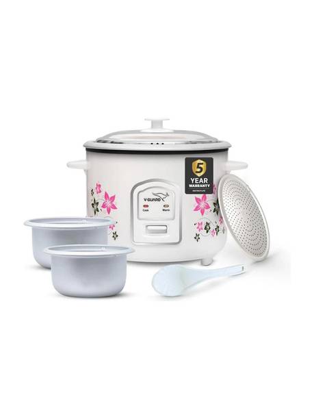 V-Guard VRC 1.8C with 2 Pots Electric Rice Cooker