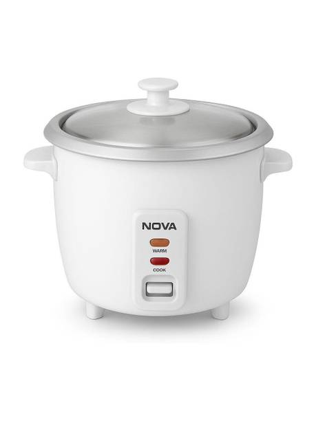 NOVA 3565 Electric Rice Cooker with Steaming Feature