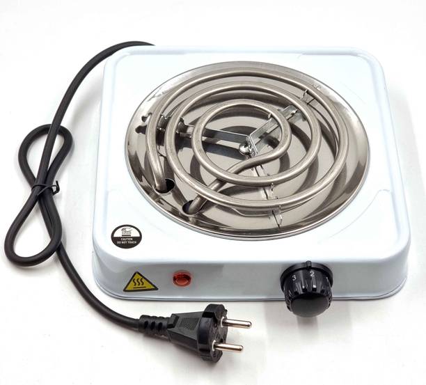 VIOVI White (220V, 50/60Hz & 1000Watt) Electric Coil Hot Plate/ Cooking Heater/ Stove Electric Cooking Heater