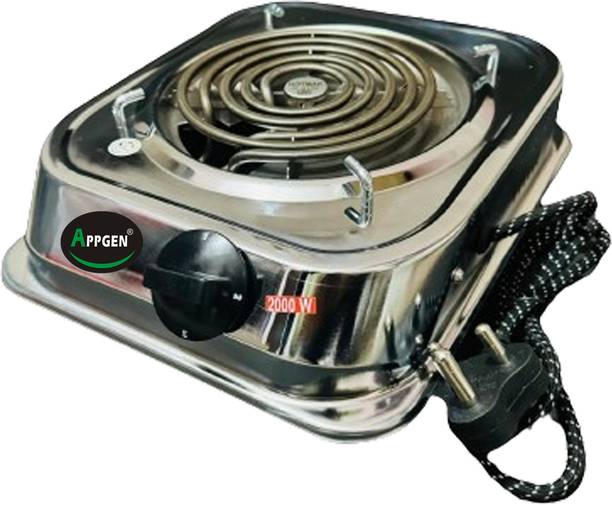 APPGEN infrared 2000 Watts Induction Cooking Heater Cooktop With For All Utensils Electric Cooking Heater
