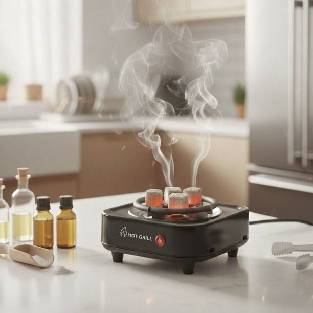 Hot Grill 500 W Radiant Cooktop Push Button