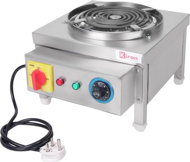 KIRAN ENTERPRISES Commercial 4KW Electric Hot Plate with Thermostat Control Electric Cooking Heater