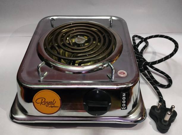 Royal Appliance HOT PLATE 2000 WATT HPC-07 (LONG BODY) Electric Cooking Heater (1 Burner) Electric Cooking Heater