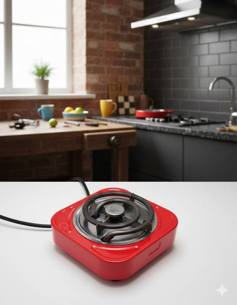 HOT10 Hot10_Heater Red1 Electric Cooking Heater