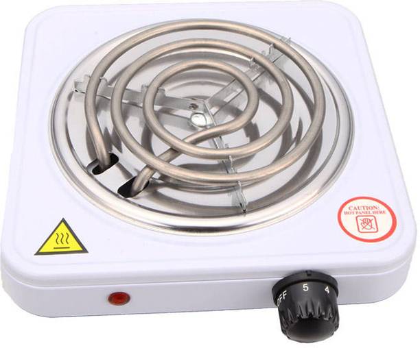 QUALX Electric Stove 1000W Spiral Coil Hotplate Mini Hot Kitchen Iron Heating Electric Cooking Heater