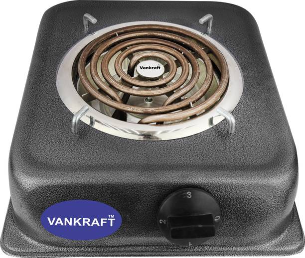 Vankraft Electric Coil Hot Plate 1250W | Portable Single Burner Electric Stove Electric Cooking Heater