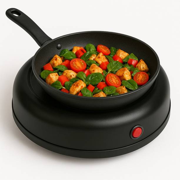 Wellberg Efficient Heater for Fast Boiling, Cooking, & Warming Meals with Safety Features Electric Cooking Heater