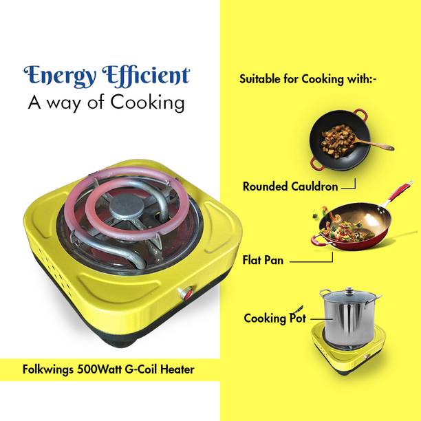 Folkwings Coil Stove Electric Cooking Heater Electric Cooking Heater