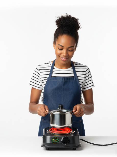 NETVULL 2000 W Radiant Cooktop Jog Dial