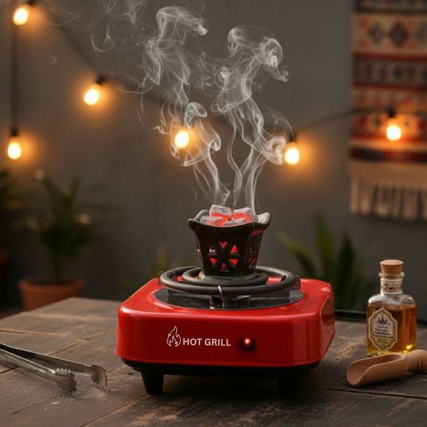 Hot Grill 500 W Radiant Cooktop Push Button