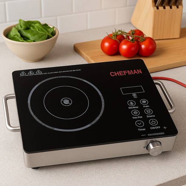 Chefman 2200 W Infrared Cooktop Touch Panel