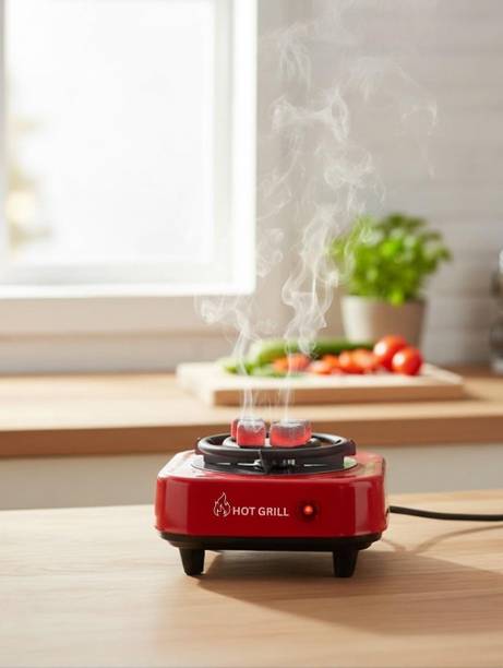 Hot Grill 500 W Radiant Cooktop Push Button