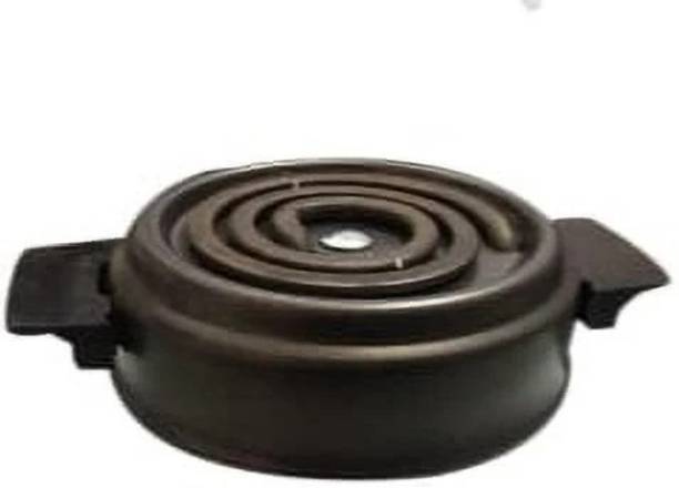 royalry 1000 Watt Round Silver Chrom Electric G Coil Hot Plate Stove | Induction Cooktop Electric Cooking Heater