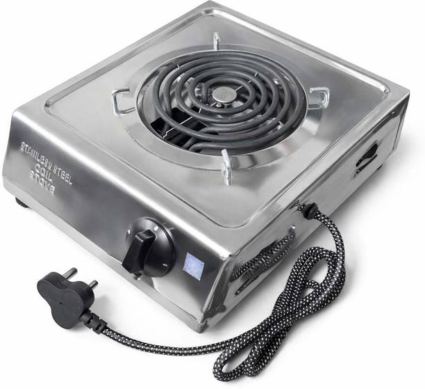 Pundriksh 2000 Watts Round G-Coil Hot Plate Adjustable Push Button cooking Stove/chulha Electric Cooking Heater