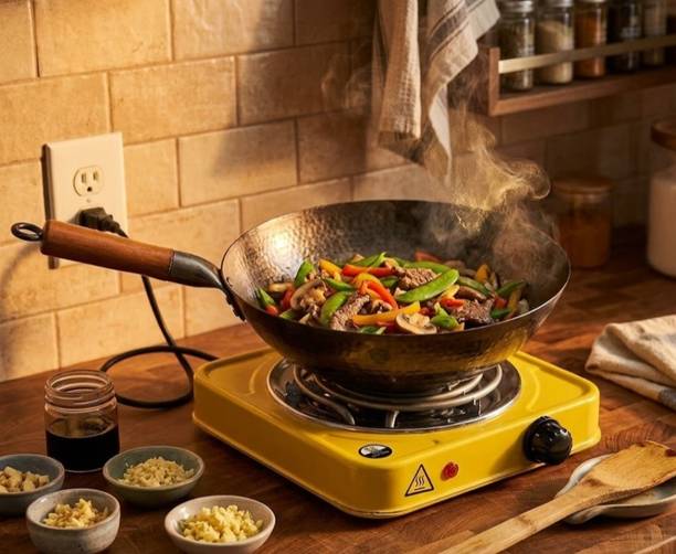 Moods A Nazzy 1000W | Instant Coal Heater Fast Heating Stove for Charcoal, Coffee & Tea Electric Cooking Heater