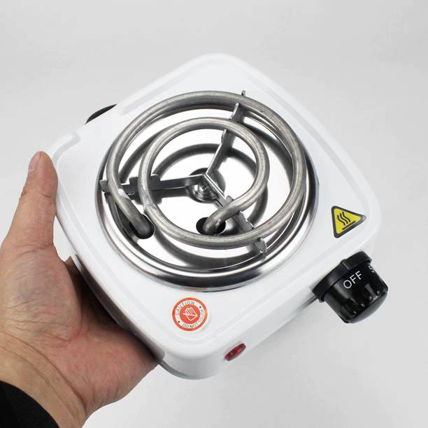 Point Zero Hot Plate Small Size 500Watt Portable Coil Stove/Coil Electric Stove for Cooking Electric Cooking Heater