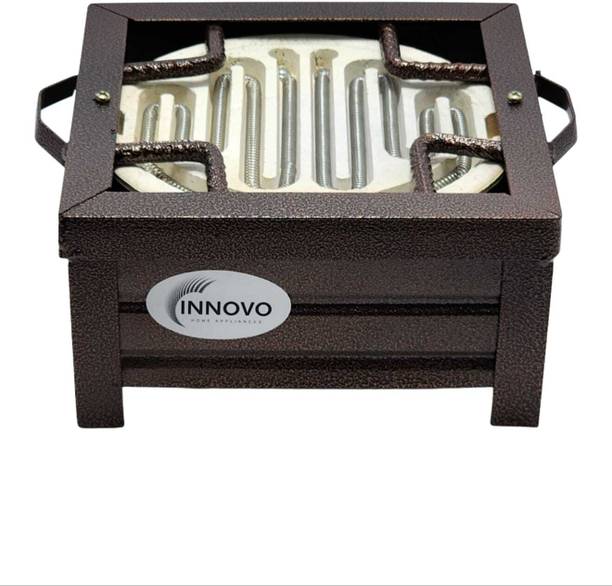 INNOVO TRADERS Heavy Duty Super Heater with Handle | Shockproof Chulha Iron Body Copper Heater Electric Cooking Heater
