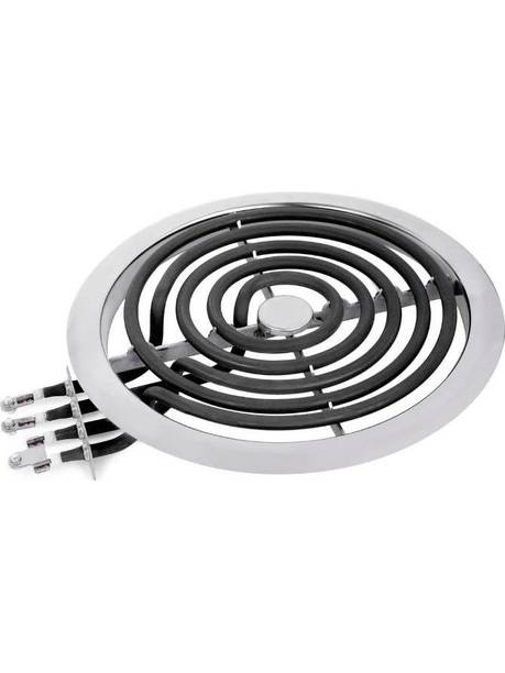 HOT10 Heavy-Duty 2000W Electric room heater plate- with Triple Connector Electric Cooking Heater