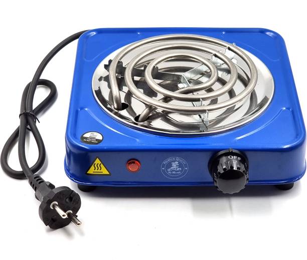 al-afandi Blue (220V-1000W) Portable Electric G-Coil Heater Cooktop Hot plate Coal Burner Electric Cooking Heater