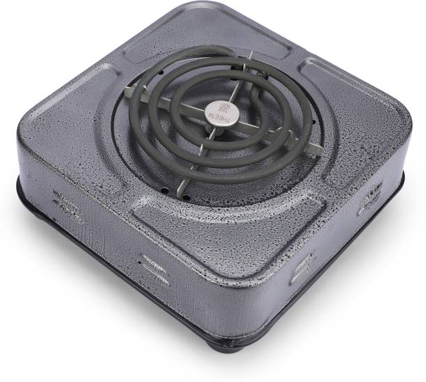 royalry 1KW Black Electric Cooking Heater | Portable & Fast Heating Electric Cooking Heater