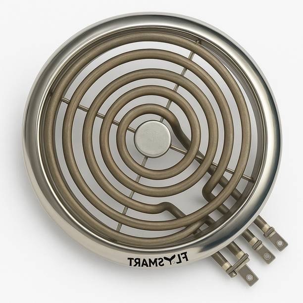 Flysmart 2000W Sealed Electric Hot Plate with G Coil Induction 7x10 Inch Heater Electric Cooking Heater