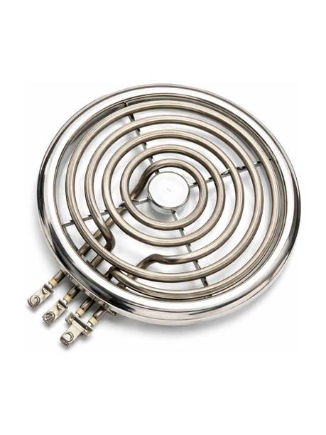 johnpower Heavy Duty Electric Coil Heating Element 2000W – Round Spiral Hot Plate Burner Electric Cooking Heater